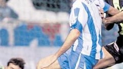 Tristán decide mientras Riazor le abroncaba