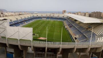 Imagen de un partido en el interior del Heliodoro.