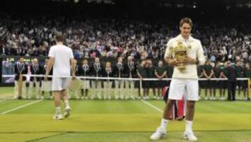 Federer, ganador en 2012.