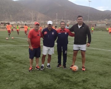 Musrri y García en el cuerpo técnico de La Serena. 