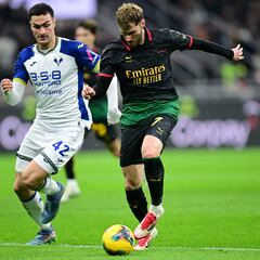 Milan vs Hellas Verona en vivo: Santiago Giménez en la Serie A hoy | en directo
