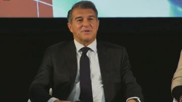 Laporta sobre el futuro de Messi: "Estoy satisfecho de que el PSG no se haya vuelto a pronunciar"