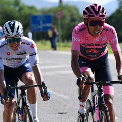 Egan Bernal: "Estamos disfrutando la carrera"