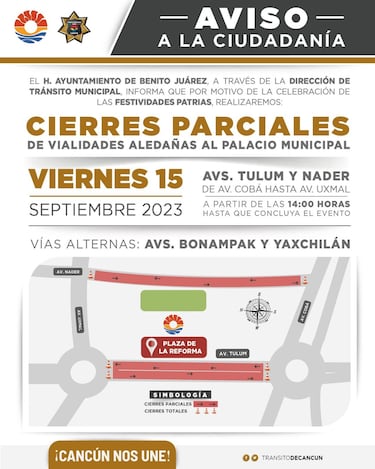 Desfile Militar 2025 en Quintana Roo: fecha, horario, ruta completa, calles cerradas y alternativas viales