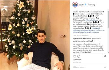 Messi, Cristiano, Gasol... Sports stars celebrate Christmas