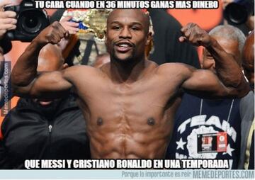 Los mejores memes del Mayweather-McGregor