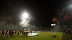 Nacional supo concretar las que generó ante un DIM que falló en la definición. Juan David Cabal y Daniel Mantilla fueron los autores de los goles que le permite a los verdes llegar a 20 puntos y ser segundos en la Liga BetPlay.