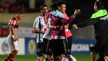 Palestino hace historia y avanza en la Sudamericana