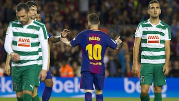 Messi, aún sin superar el récord de Falcao y CR7 en España