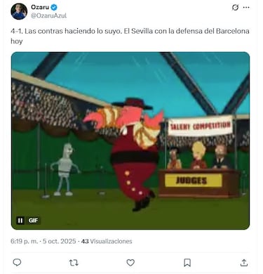 Los memes se ceban con la derrota del Barcelona