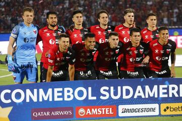 Gran ambiente en la final de la Copa Sudamericana. 