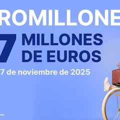 Euromillones: comprobar los resultados del sorteo de hoy, viernes 7 de noviembre