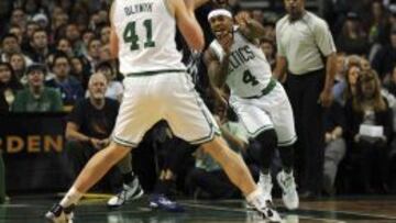 Lluvia de triples de los Celtics contra un Ricky fallón (1/9)