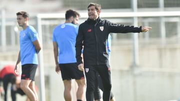 21/10/21 FUTBOL ENTRENAMIENTO ATHLETIC DE BILBAO MARCELINO