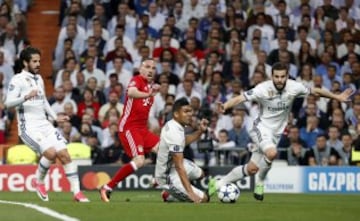 Isco , Ribery, Casemiro y Nacho. 