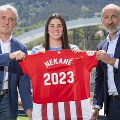 Nekane renueva con el Athletic por una temporada más