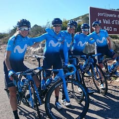 El Movistar Team femenino debuta esta semana en Valencia