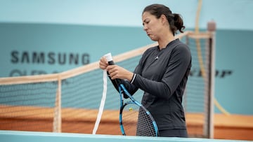 Muguruza: "Me gustar¨ªa avanzar m¨¢s que nunca, llegar lejos"