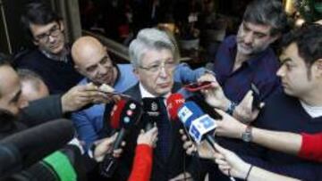Cerezo, presidente del Atlético.