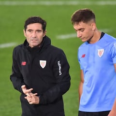Marcelino: "Las comparaciones con la Real, cuando juguemos con las mismas cartas"