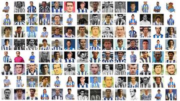 El especial mosaico dedicado de la Real Sociedad.