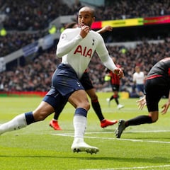 El Tottenham rota y Lucas Moura se exhibe antes de Champions