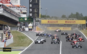 Circuito de Montmeló en Barcelona.  