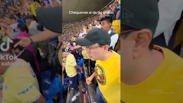 Vendedor de cervezas se hace viral por festejar el gol de Henry Martín