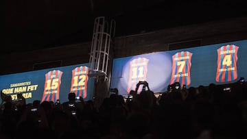 El Barça retira el '11' a Navarro: "Os echaré mucho de menos"