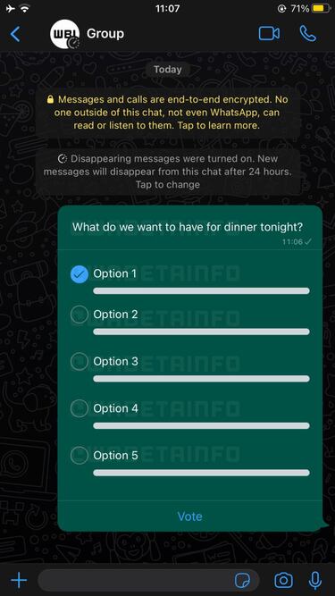 Lo nuevo que está por llegar a WhatsApp: hacer encuestas en los chats