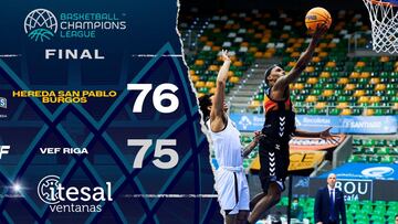 El Hereda San Pablo Burgos sufre para vencer al VEF Riga