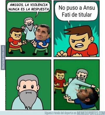 Real Madrid, Barça... protagonistas de los memes de la jornada