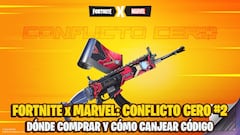 Fortnite x Marvel: Conflicto Cero #2 - Dónde comprar el cómic y cómo canjear el código