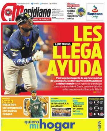 Portadas de la prensa mundial