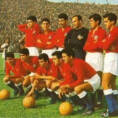 ¡Fotos inéditas! Las seis formaciones de Chile en el Mundial de 1962