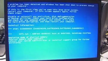 La m&iacute;tica Blue Screen de Windows XP, &iquest;la record&aacute;is?