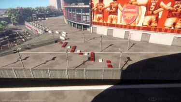 El estadio del Arsenal virtual más realista que verás