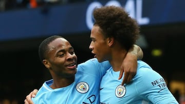 Guardiola impressed by Sterling and Sané consistency