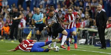 Gabi, Koke y Saúl: 33,32 km, 118 pases y 14 recuperaciones