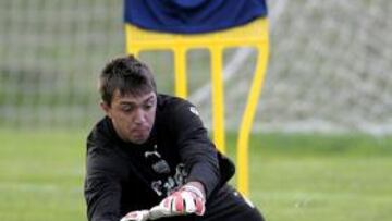 <b>Fernando Muslera</b>, guardameta de la selección de Uruguay.