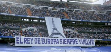 Aficionados del Real Madrid.