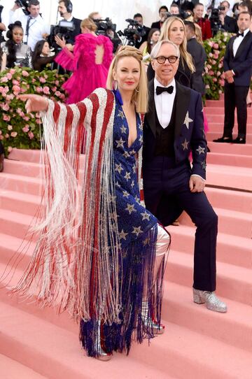 Los dise?adores Dee Hilfiger y Tommy Hilfiger.