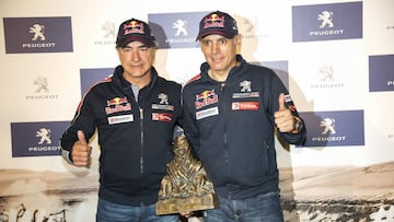 Exposici&oacute;n sobre la victoria de Carlos Sainz en el Dakar 2018. 