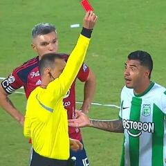 Se revela la causa de la roja a Dorlan Pabón en el clásico