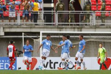 O'Higgins no vence a los azules desde el 08-03-2014, por 1-0 en Chillán con gol de tiro libre de Alejandro López.