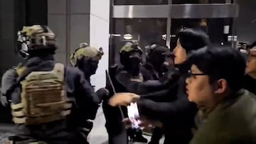 Chaos erupts as Police block South Korean Parliament after President Yoon declares martial law