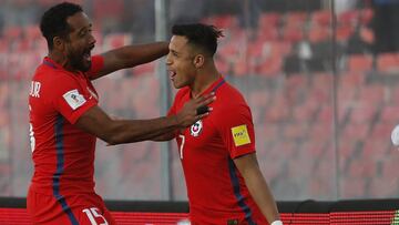 Alexis Sánchez fue la figura de Chile ante Venezuela.