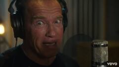 Arnold Schwarzenegger se estrena como rapero en una canción ideal para él