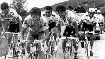 El día que ‘Perico’ Delgado ganó al sprint en La Vuelta y se impuso al ciclismo colombiano en Cerler