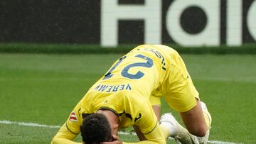 VITORIA, 08/03/2025.- El centrocampista del Villarreal Yeremi Pino, durante el partido de la jornada 27 de LaLiga Ea Sports contra el Alavés, este sábado en el estadio de Mendizorrotza. EFE / L. Rico